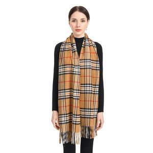 Women Winter Scarf Elegant Shawl Wrap Men Supreme Comfort Style Cashmere Feel🐟